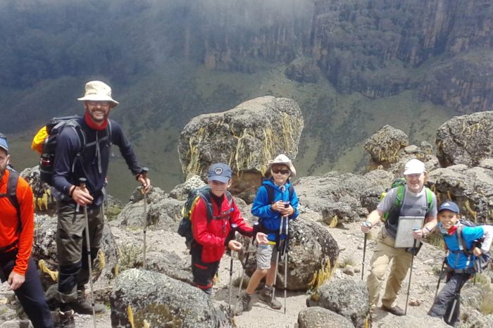 Rock Climbing In Mount Kenya